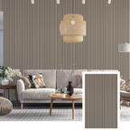 Hem & Ro™ Signature Acoustic Slat Panel — Natural Oak