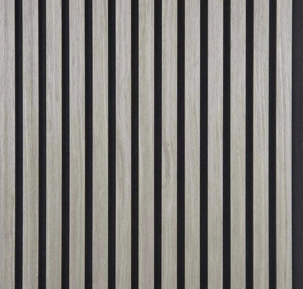 Hem & Ro™ Signature Acoustic Slat Panel — Natural Oak (2,7 x 1,10 m)