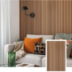 Hem & Ro™ Signature Acoustic Slat Panel — Natural Oak